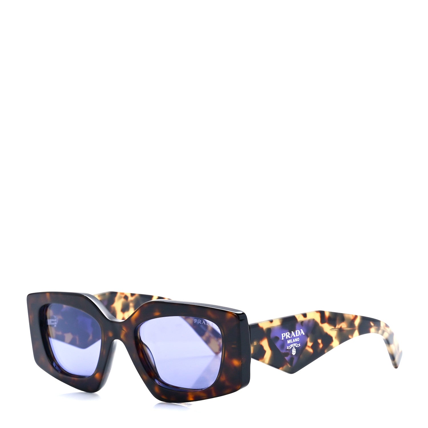 Prada Acetate Square Sunglasses SPR 15Y 1 of 7