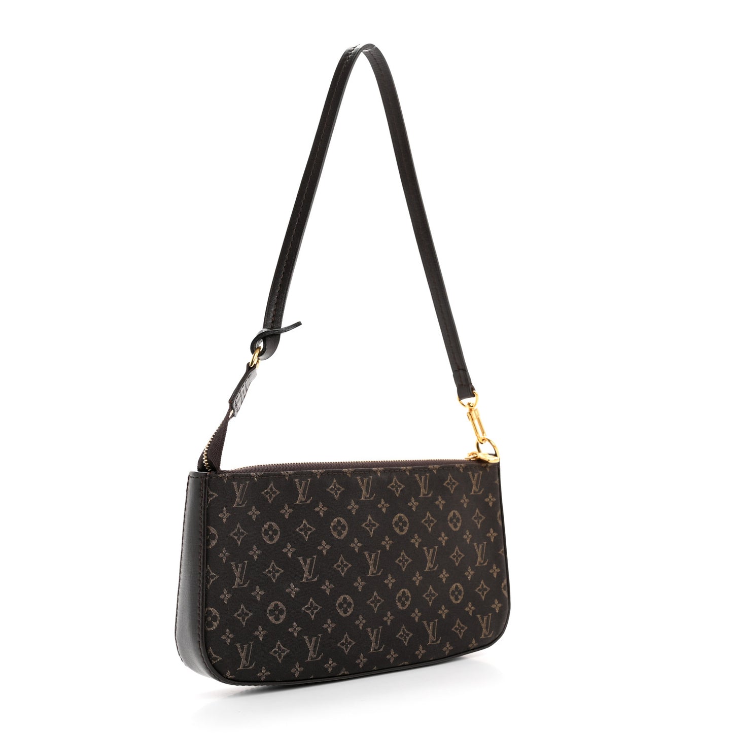 Monogram Mini Lin Mini Pochette Accessories Ebene