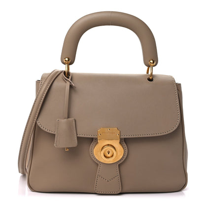 Burberry Trench Calfskin Medium DK88 Top Handle Bag Honey 1 of 7