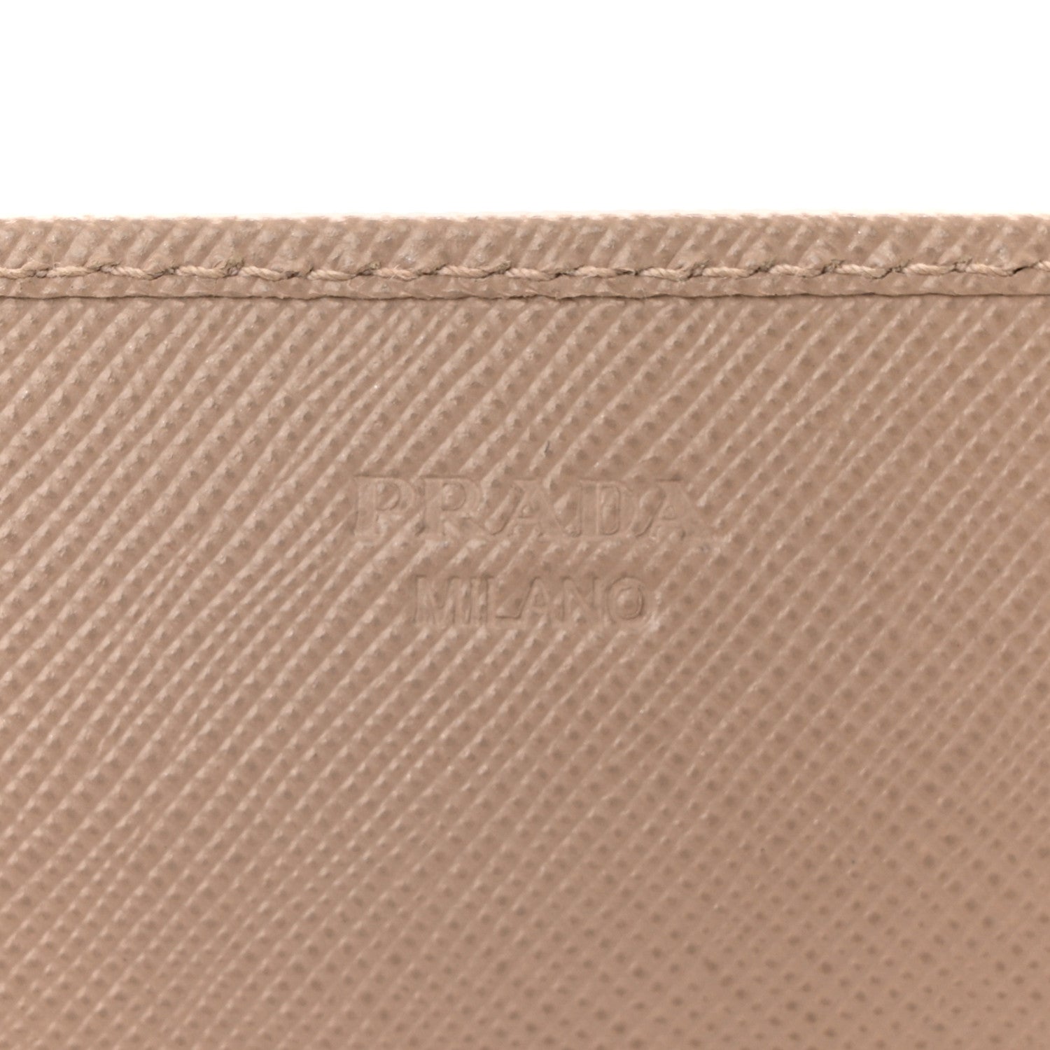 Prada Saffiano Metal Oro Chain Wallet Cammeo 6 of 10