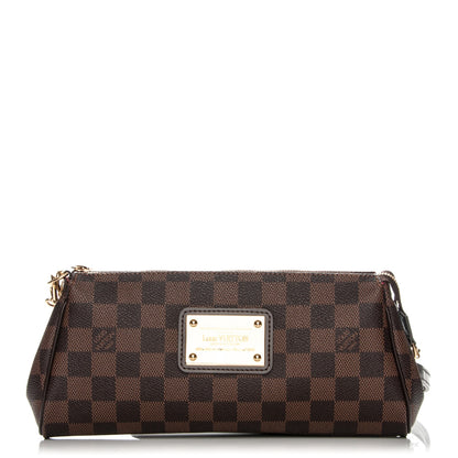 Louis Vuitton Damier Ebene Eva Clutch 1 of 7