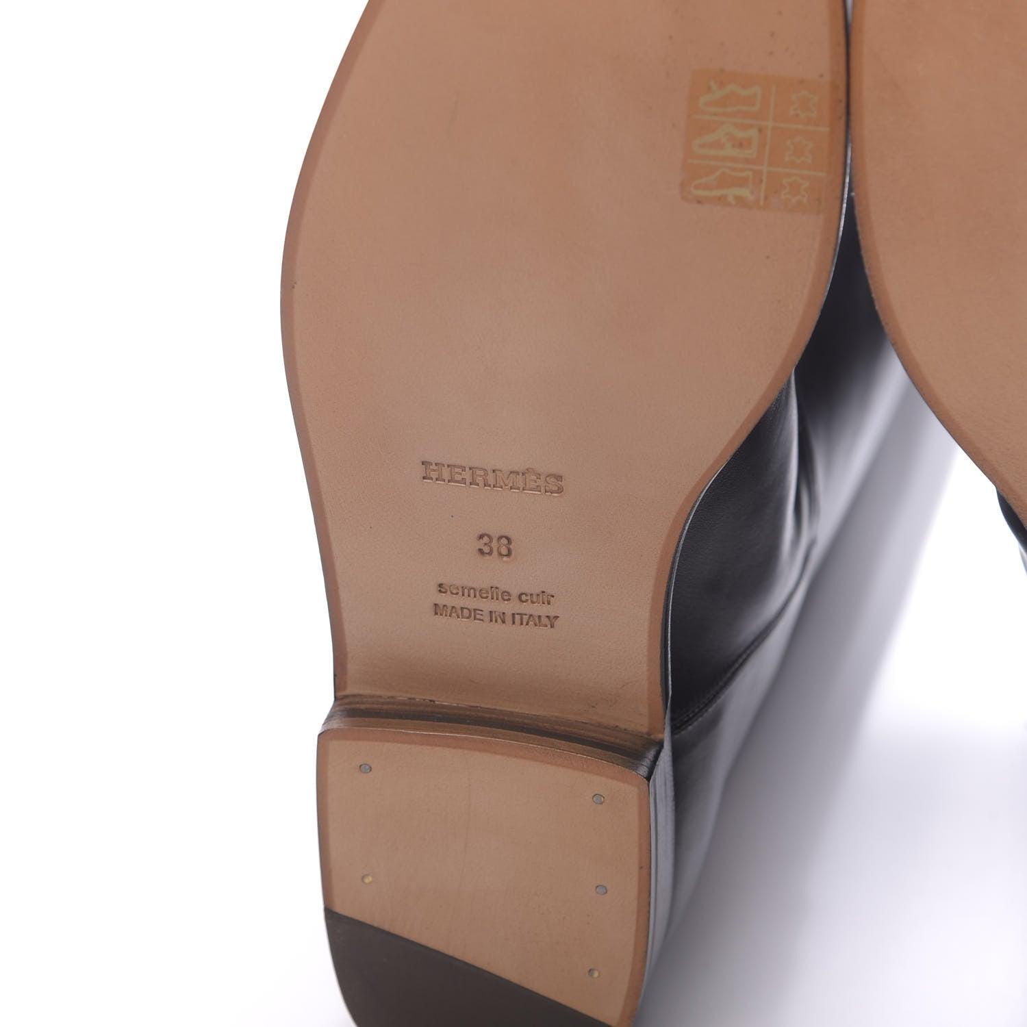 Hermes Box Kelly Jumping Boots 38 Black 8 of 9