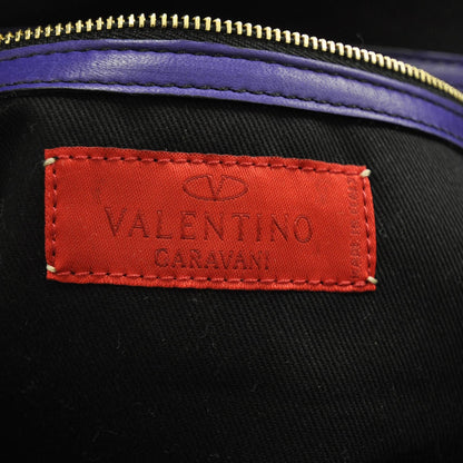 Valentino Garavani Lambskin Woven Couture Bag Purple 7 of 9