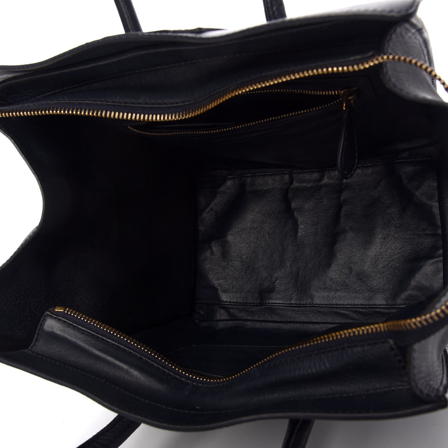 Smooth Calfskin Mini Luggage Midnight