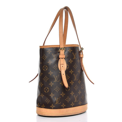 Louis Vuitton Monogram Petit Bucket 23 4 of 10