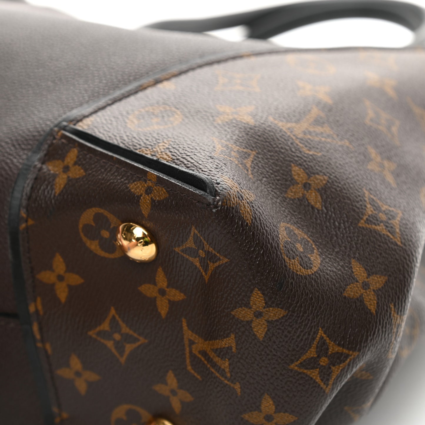 Veau Cachemire Monogram Tote W PM Chocolate