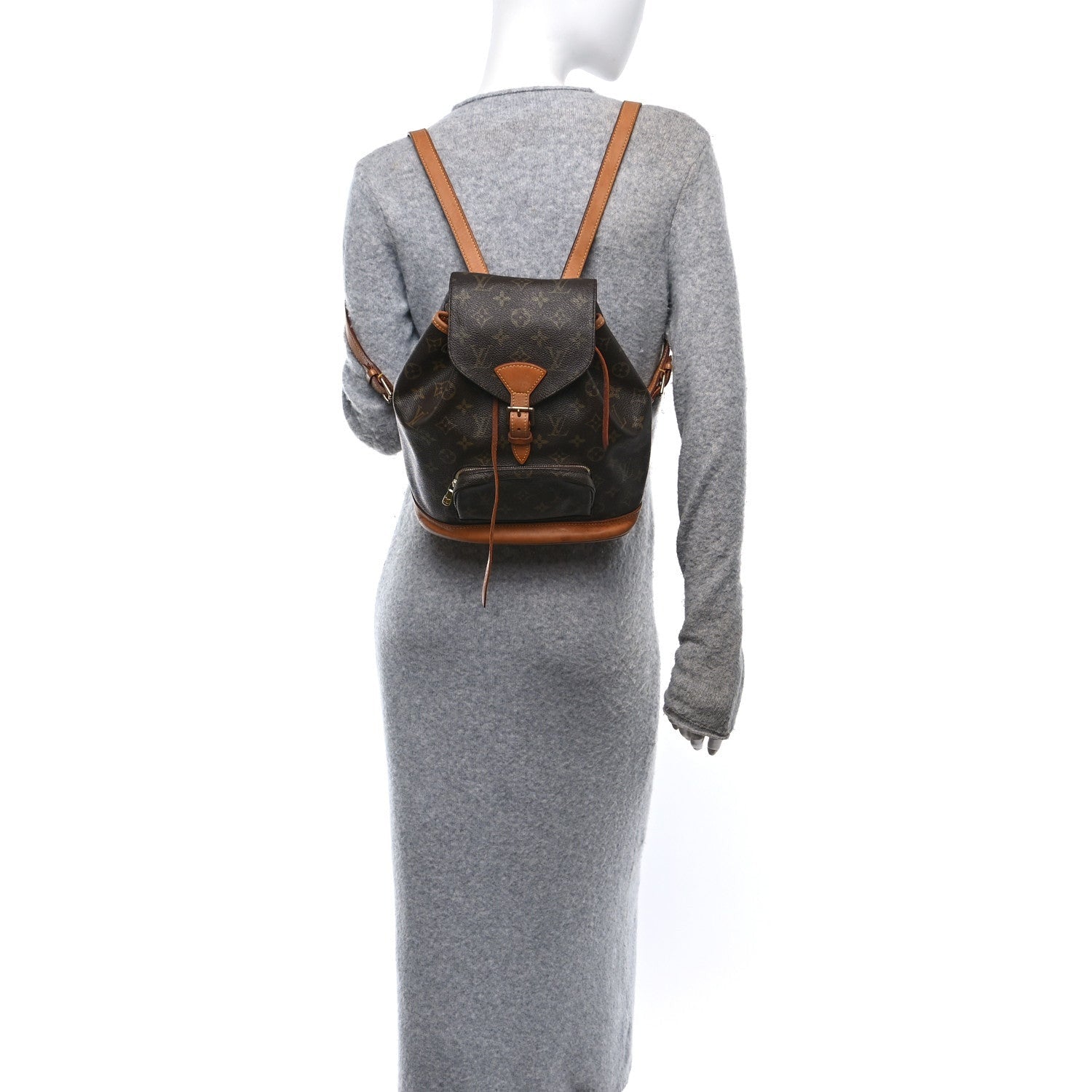 Louis Vuitton Monogram Montsouris MM Backpack 2 of 7