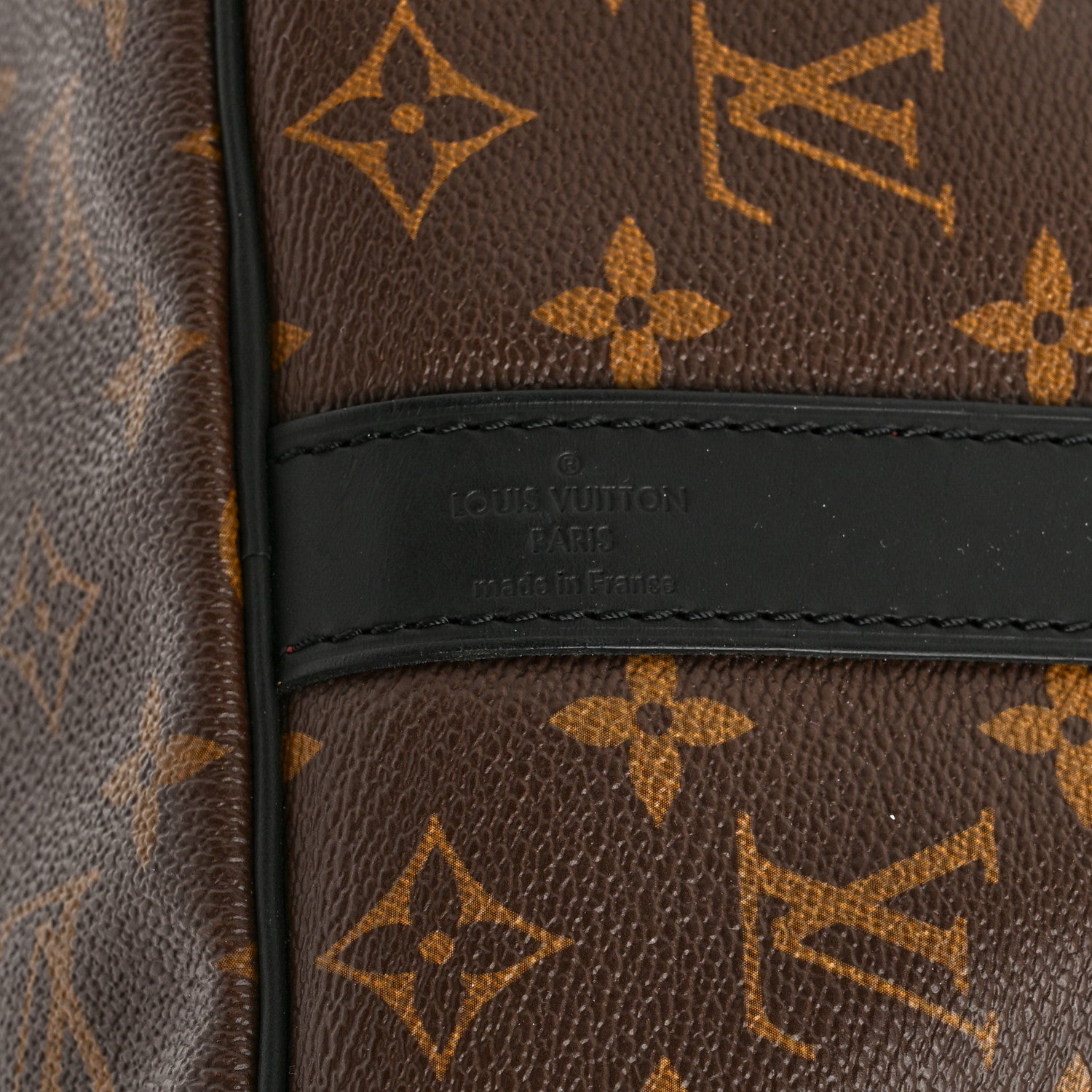 Louis Vuitton Monogram Macassar Keepall Bandouliere 45 6 of 11