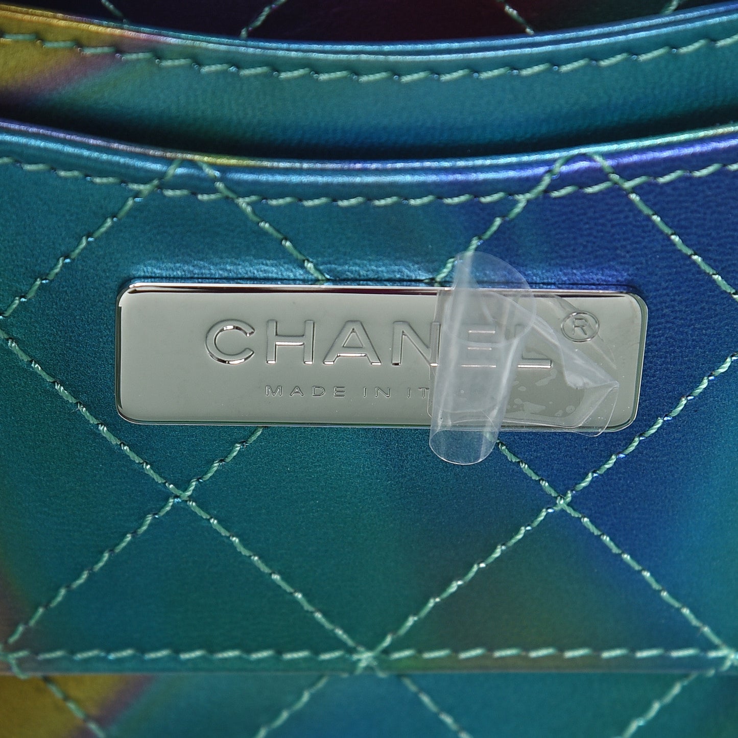 Lambskin Matelasse Monogram Vicky Camera Bag Black