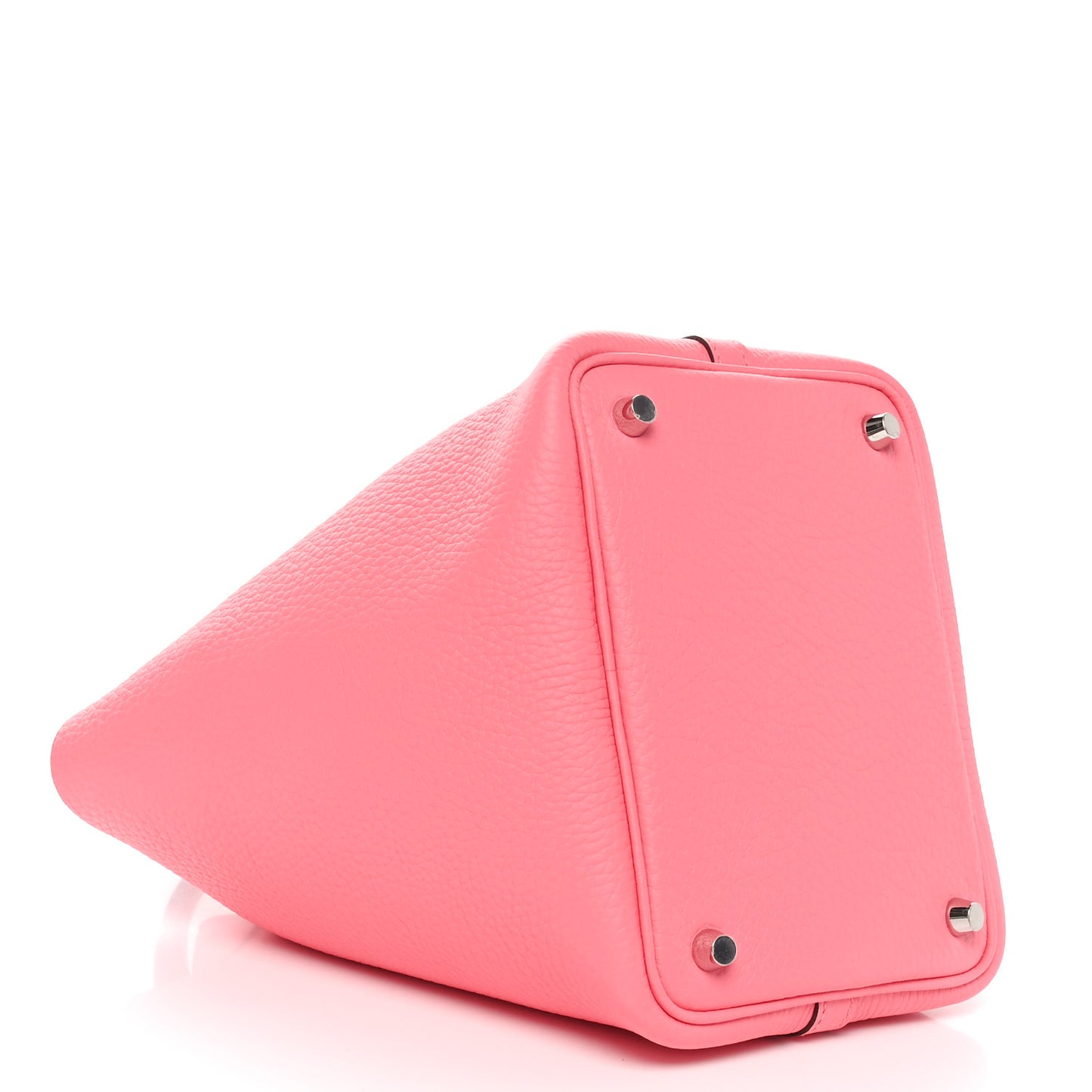 Taurillon Clemence Picotin Lock 18 PM Rose Azalee