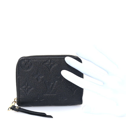 Louis Vuitton Empreinte Zippy Coin Purse  Black 3 of 7