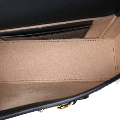 Gucci Calfskin Horsebit 1955 Shoulder Bag Black 4 of 7