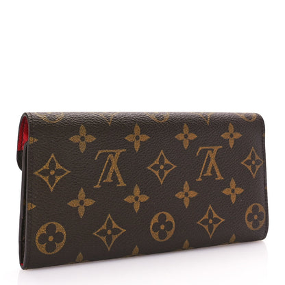 Louis Vuitton Monogram Josephine Wallet Red 3 of 7