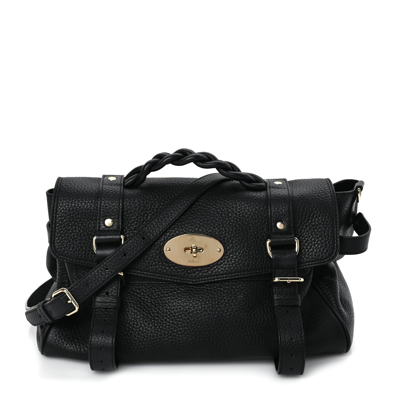 Mulberry Heavy Grain Alexa Black 1 of 8