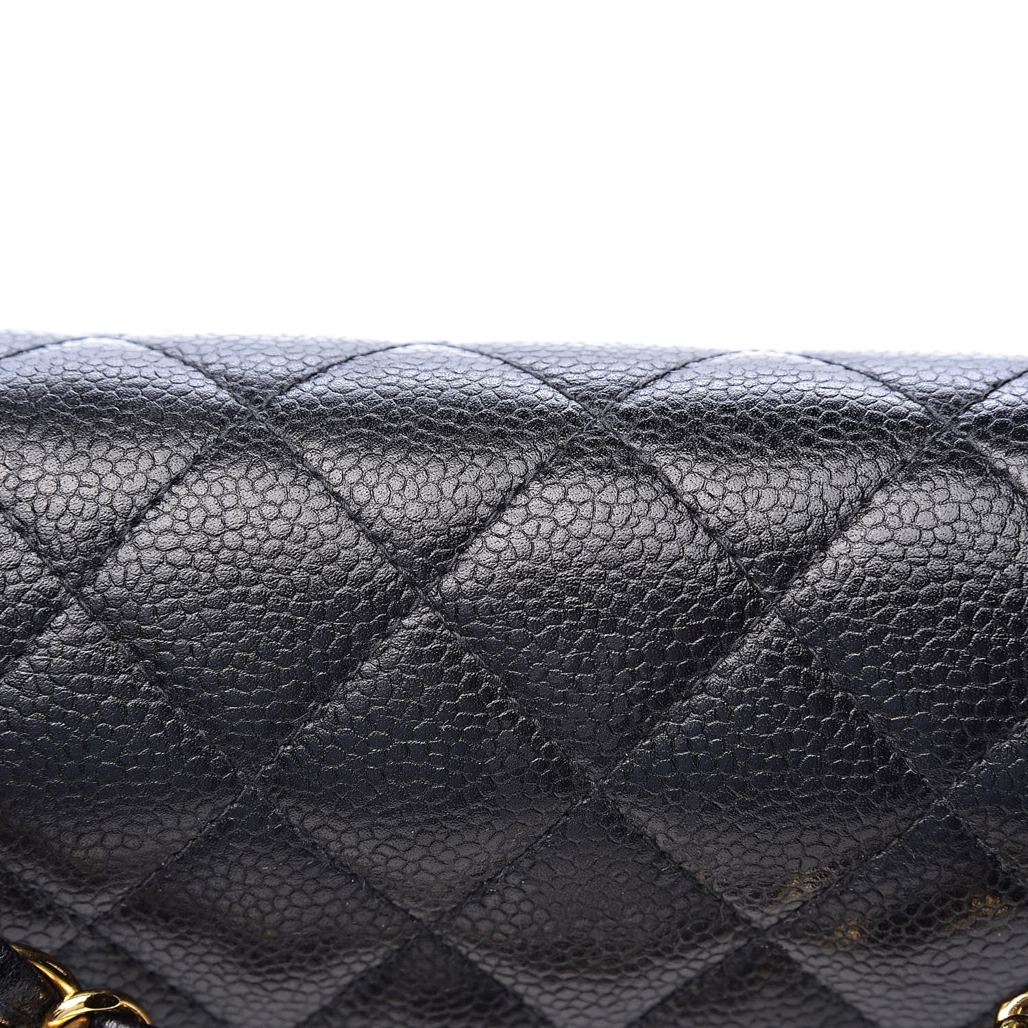 Chanel Caviar Quilted Medium Double Flap Black 14 of 18