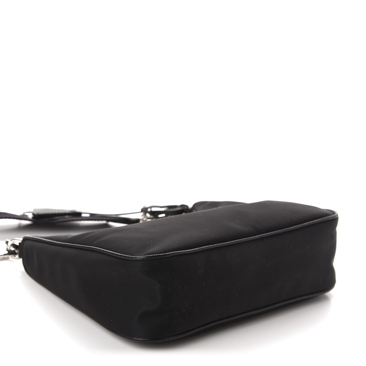 Prada Nylon Re-Edition 2005 Shoulder Bag Black 4 of 11