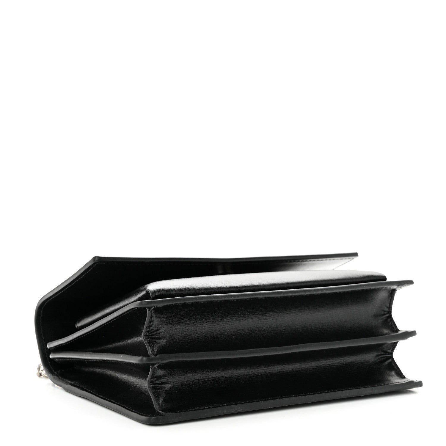 Saint Laurent Calfskin Medium Monogram Sunset Black 4 of 12