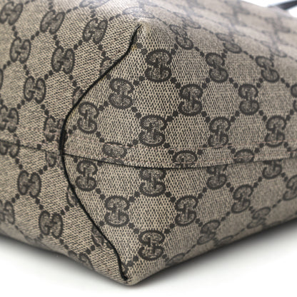 Gucci Calfskin GG Supreme Monogram Medium Reversible Tote Black 15 of 16