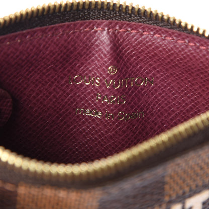 Louis Vuitton Damier Ebene Scribe Affiche Key Pouch 6 of 7