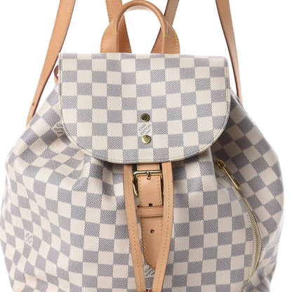 Louis Vuitton Damier Azur Sperone Backpack 6 of 9