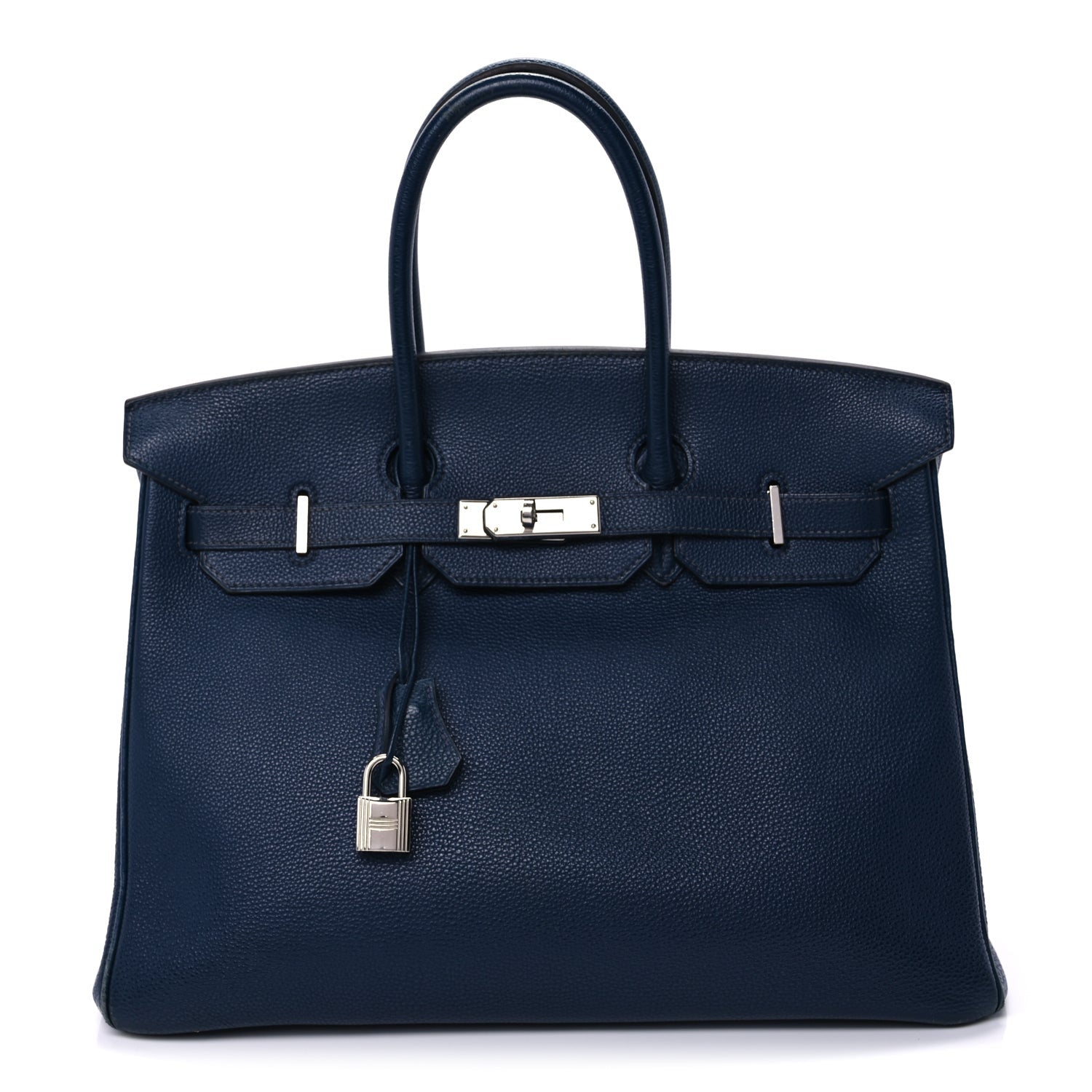 Hermes Togo Birkin 35  Bleu de Prusse 1 of 9