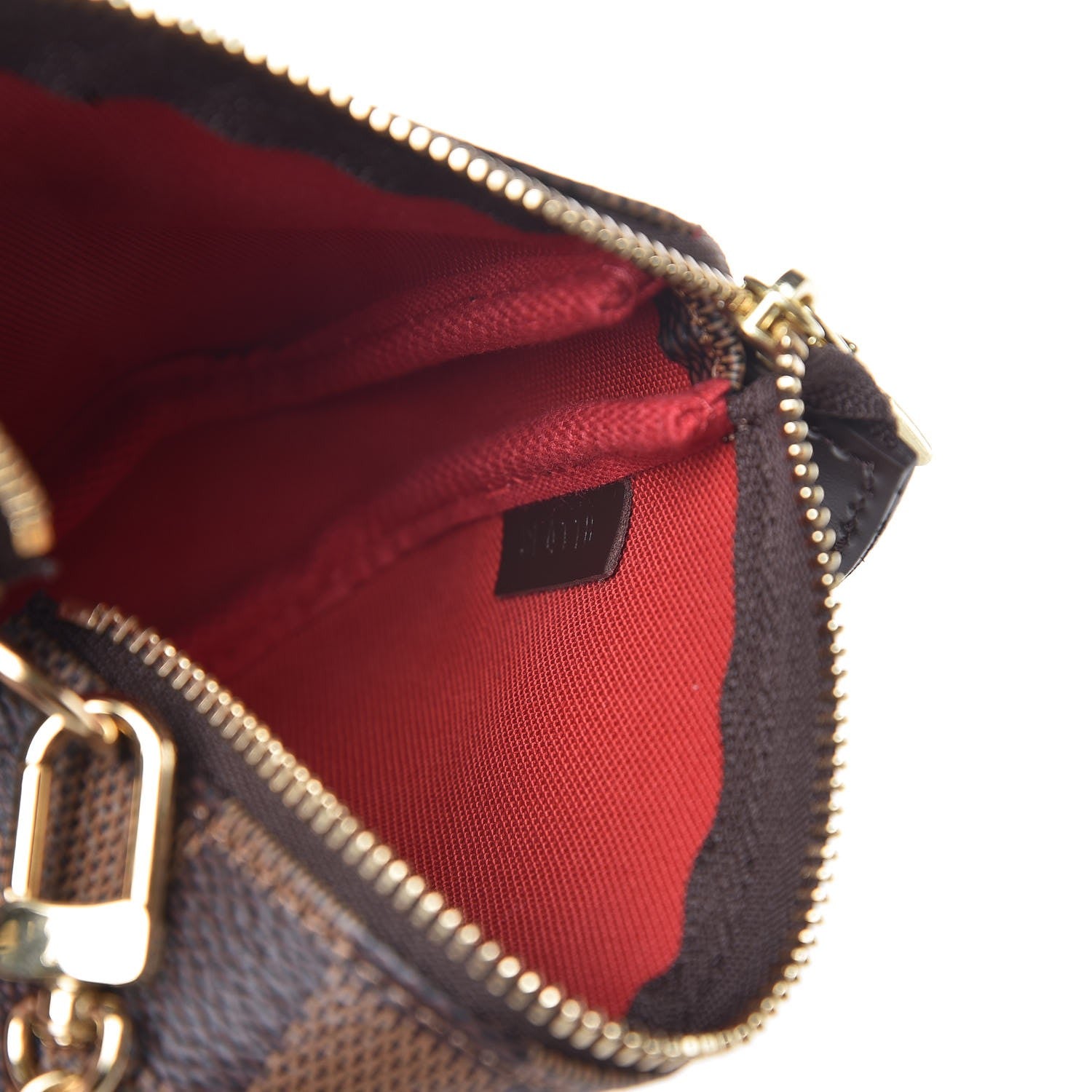 Louis Vuitton Damier Ebene Mini Pochette Accessories 7 of 8