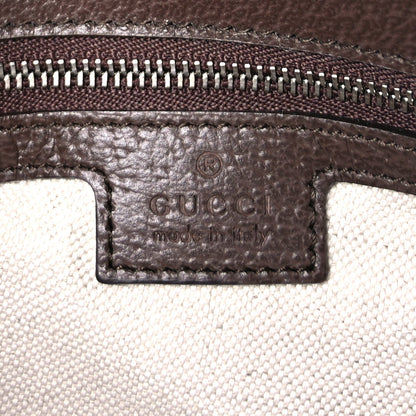 Gucci Monogram Small Horsebit 1955 Asymmetric Shoulder Bag  Beige Brown Sugar 10 of 16