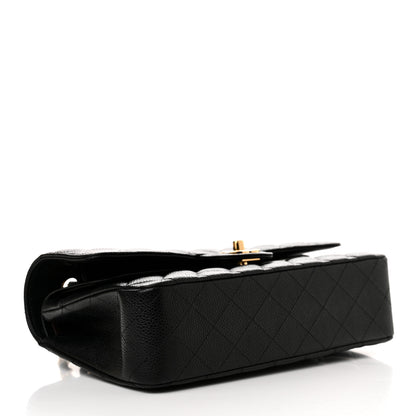 Chanel Caviar Quilted Medium Double Flap Black 4 of 11