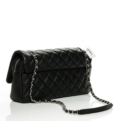 Chanel Caviar Quilted Jumbo Easy Flap Black 3 of 7