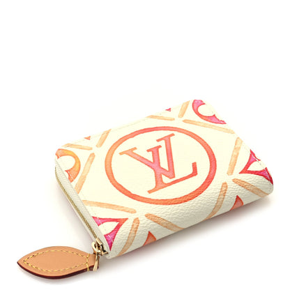 Louis Vuitton Monogram LV By The Pool Zippy Coin Purse Coral 4 of 8