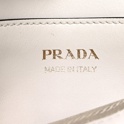 Prada Soft Calfskin Odette Crossbody White 5 of 8