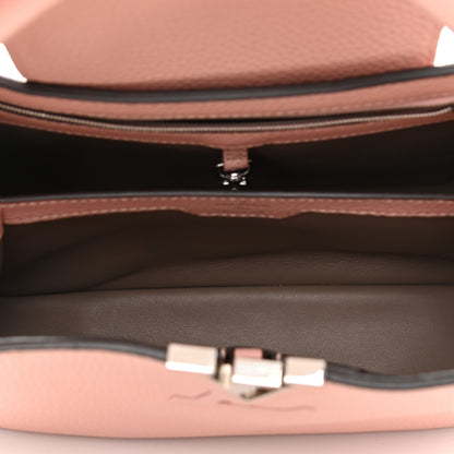 Louis Vuitton Taurillon Capucines PM Magnolia 5 of 10