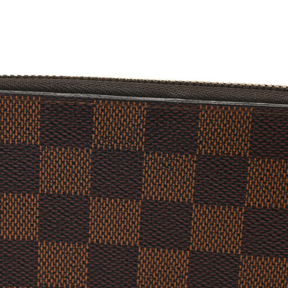 Louis Vuitton Damier Ebene Zippy Wallet 9 of 10