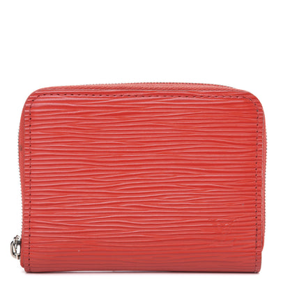 Louis Vuitton Epi Zippy Coin Purse Coquelicot 1 of 7