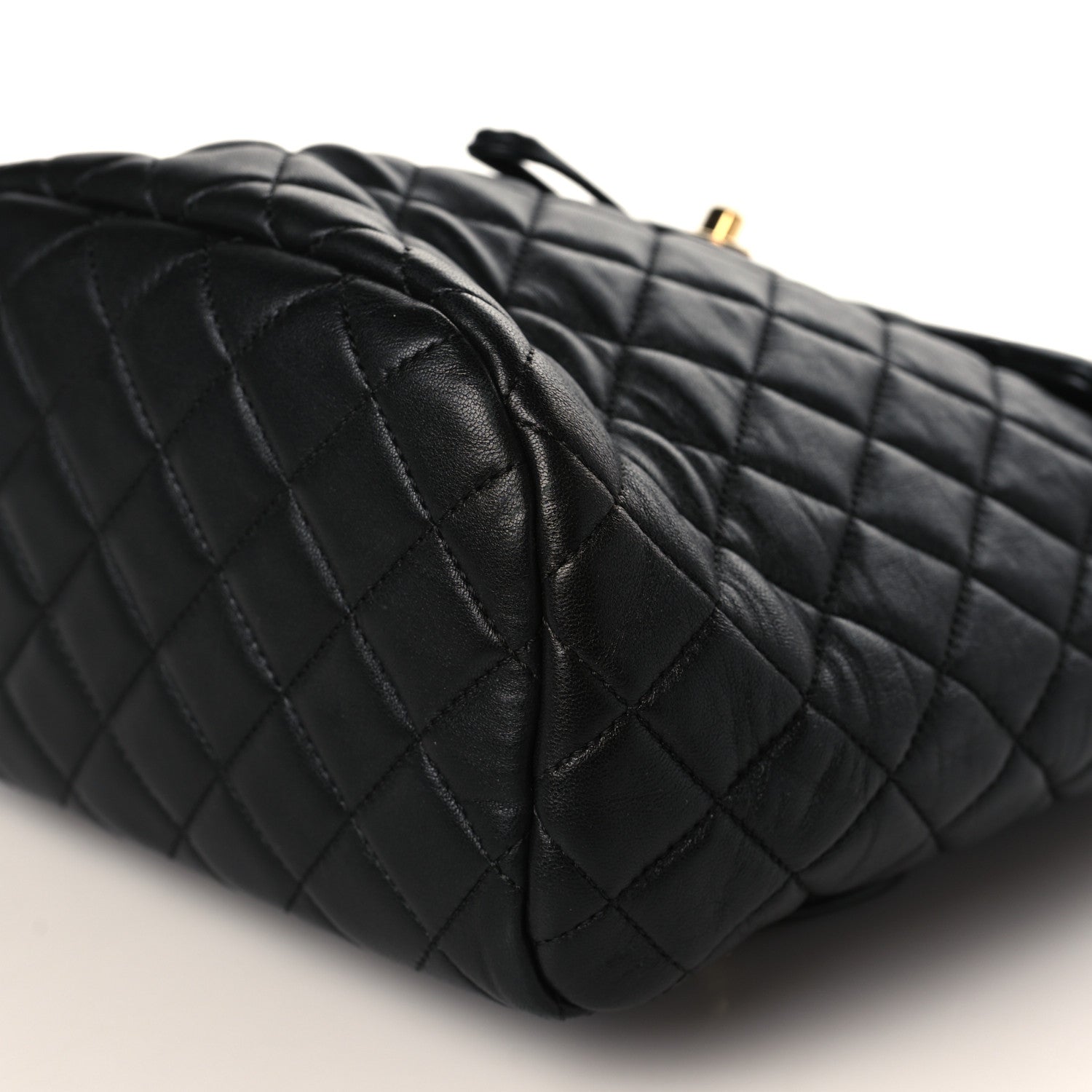 Chanel Lambskin Quilted Small Urban Spirit Backpack Black 9 of 9