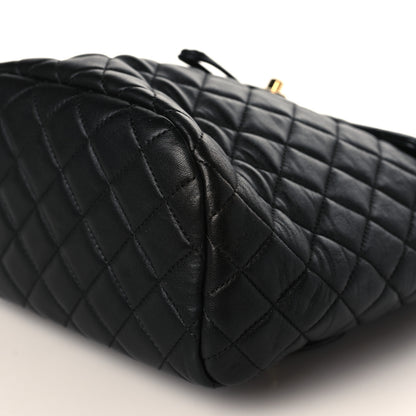 Chanel Lambskin Quilted Small Urban Spirit Backpack Black 9 of 9