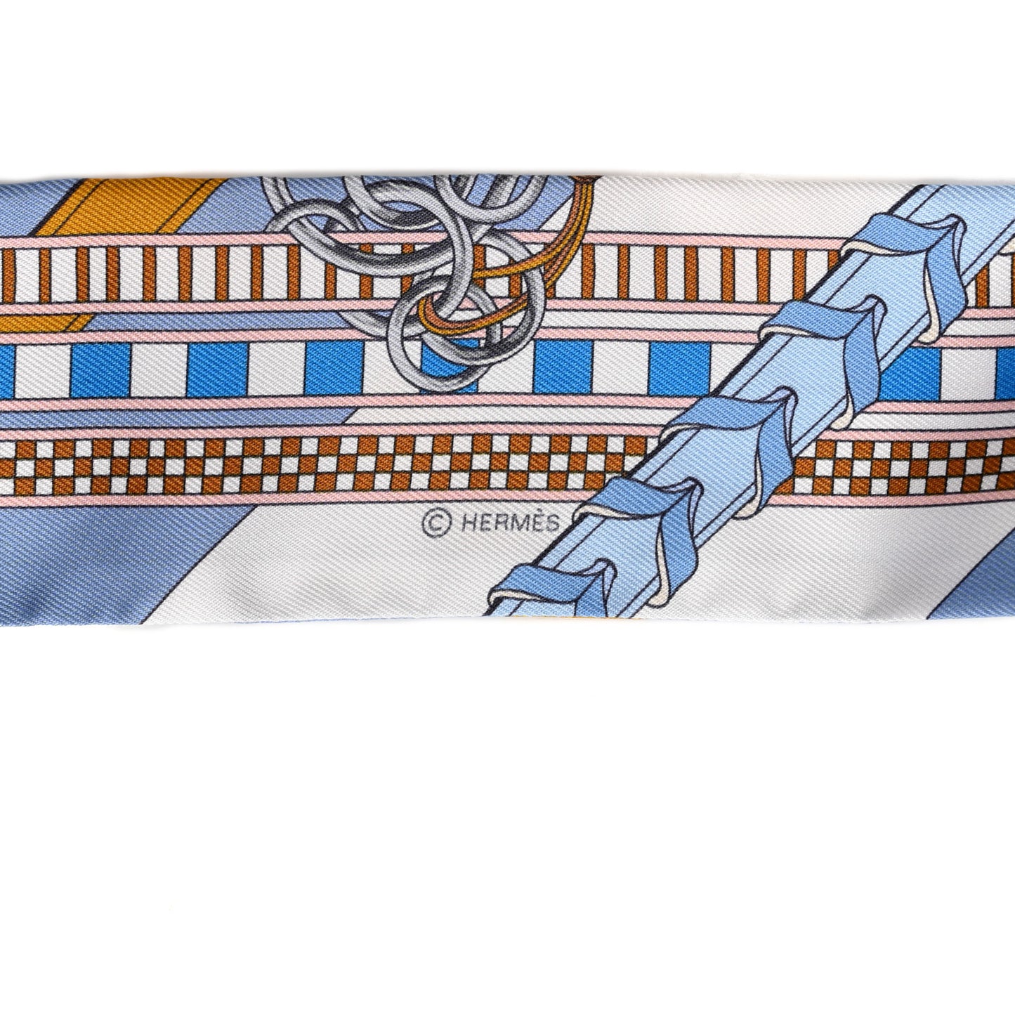 Silk Brides et Gris Twilly Gris Bleu Jean White Miel