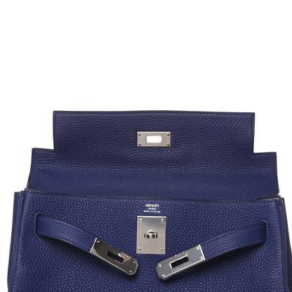 Hermes Togo Kelly Retourne 28 Bleu Encre 20 of 34