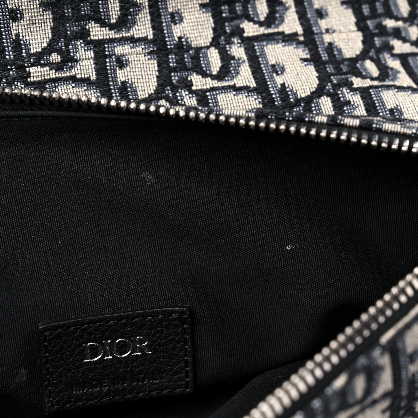 Oblique Mens Saddle Bag Blue