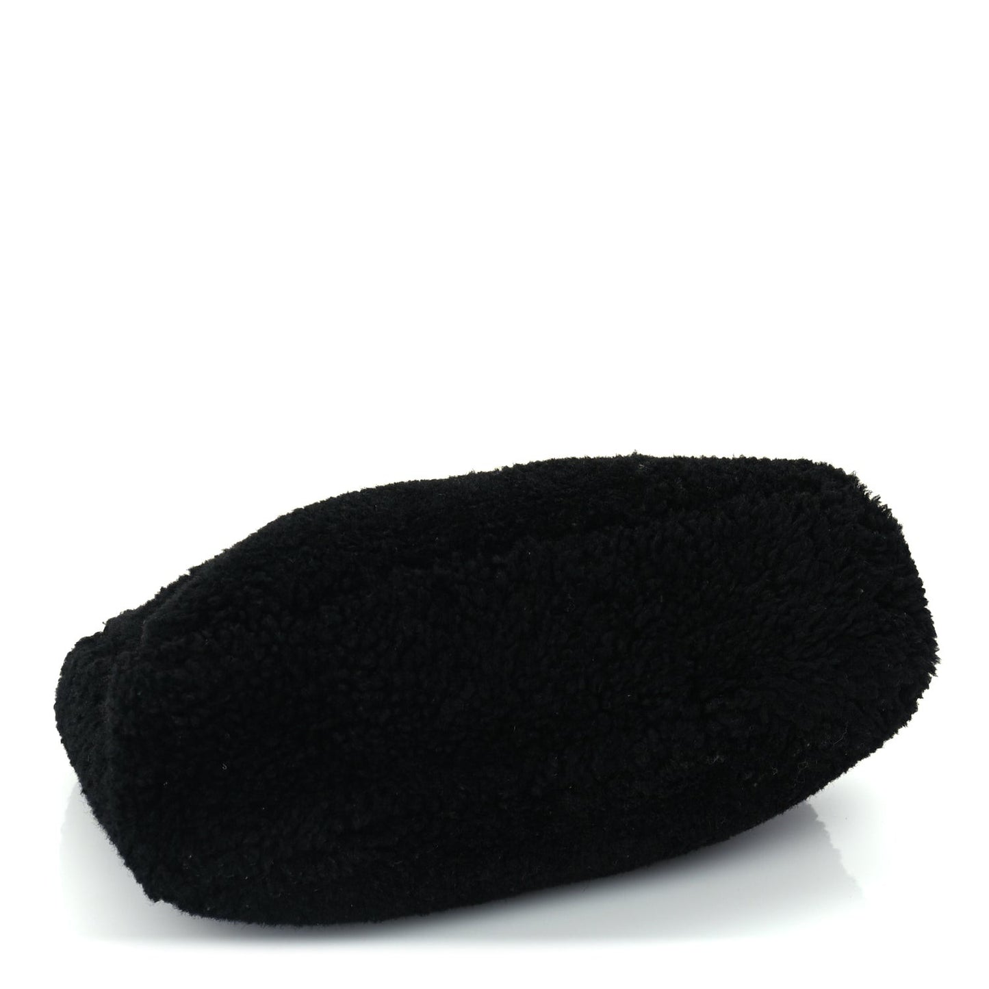 Shearling Mini Re-Edition 2000 Bag  Black