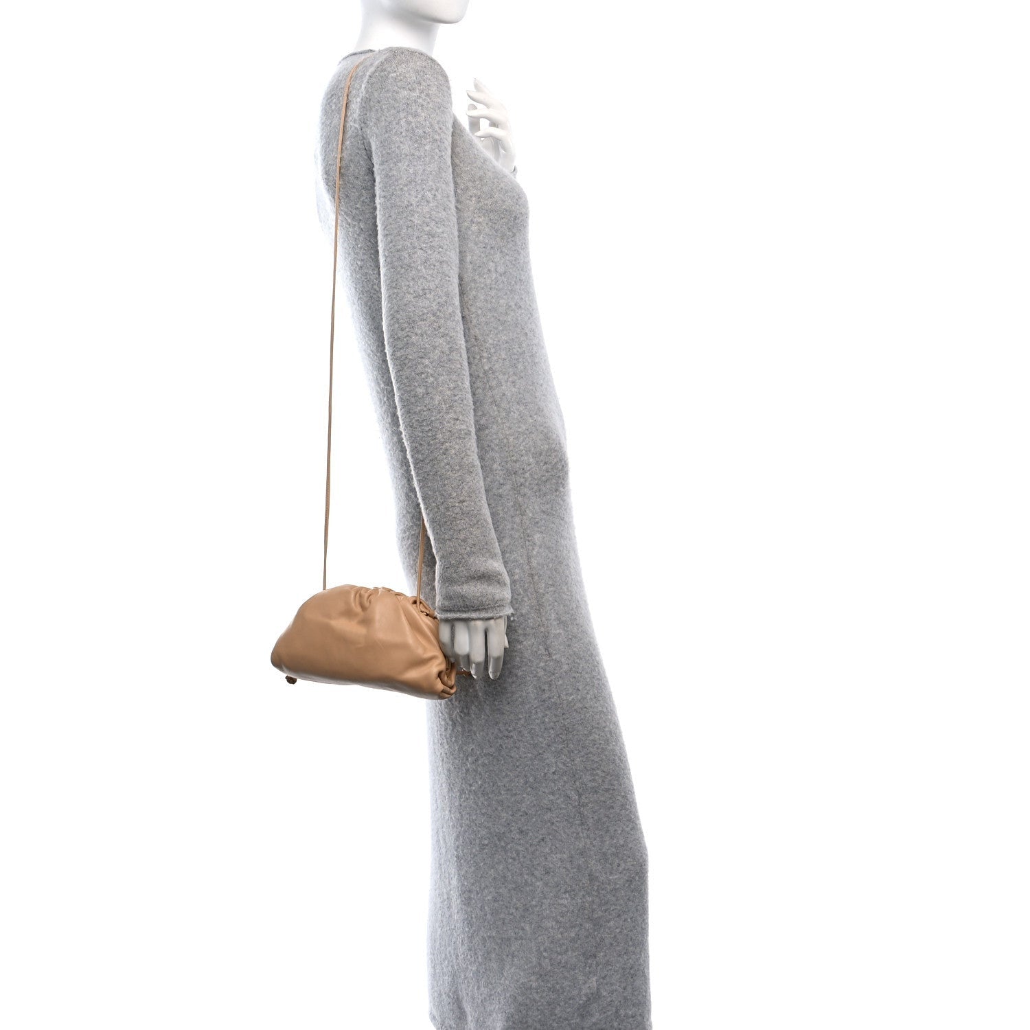 Bottega Veneta Butter Calfskin The Mini Pouch Almond 3 of 7