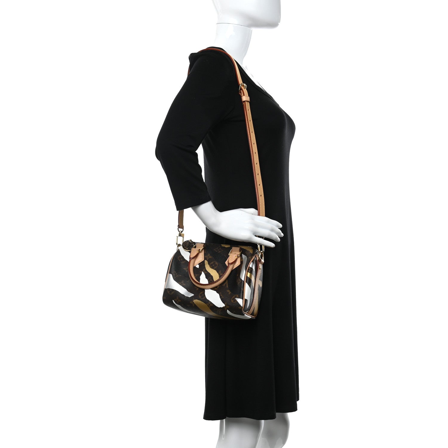 Louis Vuitton X LOL Monogram Speedy BB Gold Silver 2 of 9