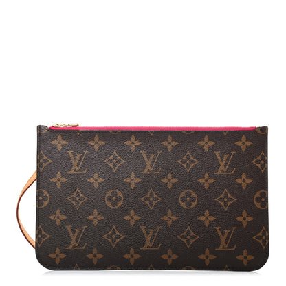Louis Vuitton Monogram Neverfull MM GM Pochette Pivoine 1 of 4
