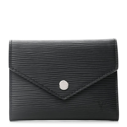 Louis Vuitton Epi Victorine Wallet Black 1 of 7