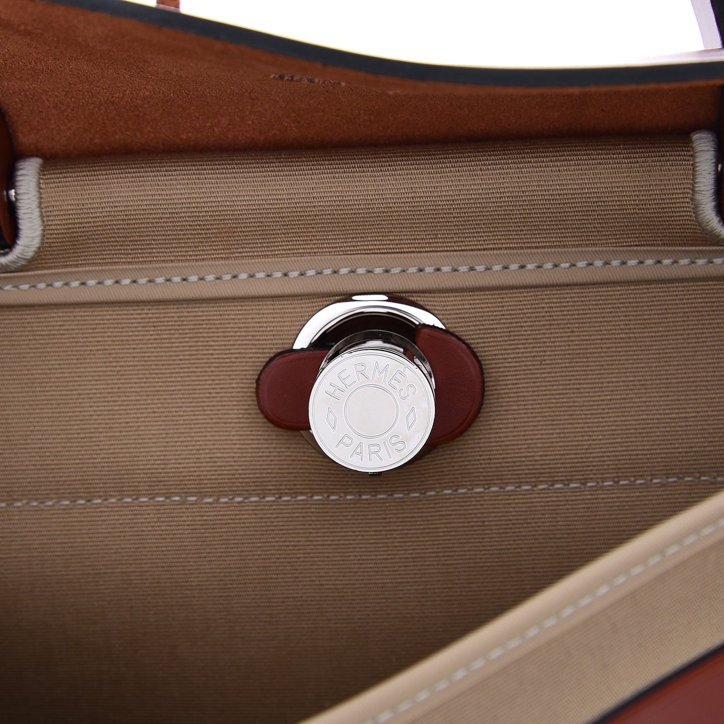 Vache Hunter Toile Herbag Zip 31 PM Trench Cuivre