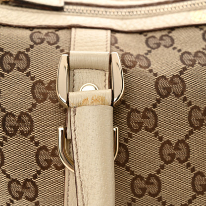 Gucci Monogram Small Abbey Boston Off White 13 of 15