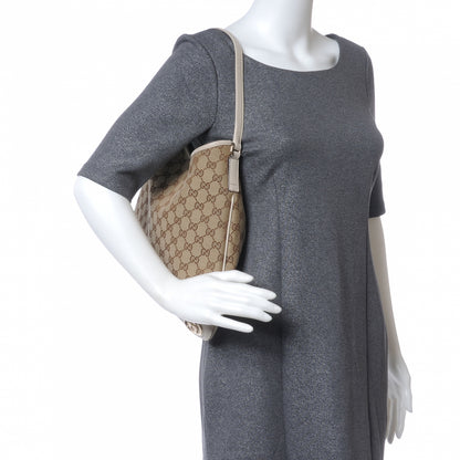 Gucci Monogram New Britt Medium Hobo Ivory 2 of 7