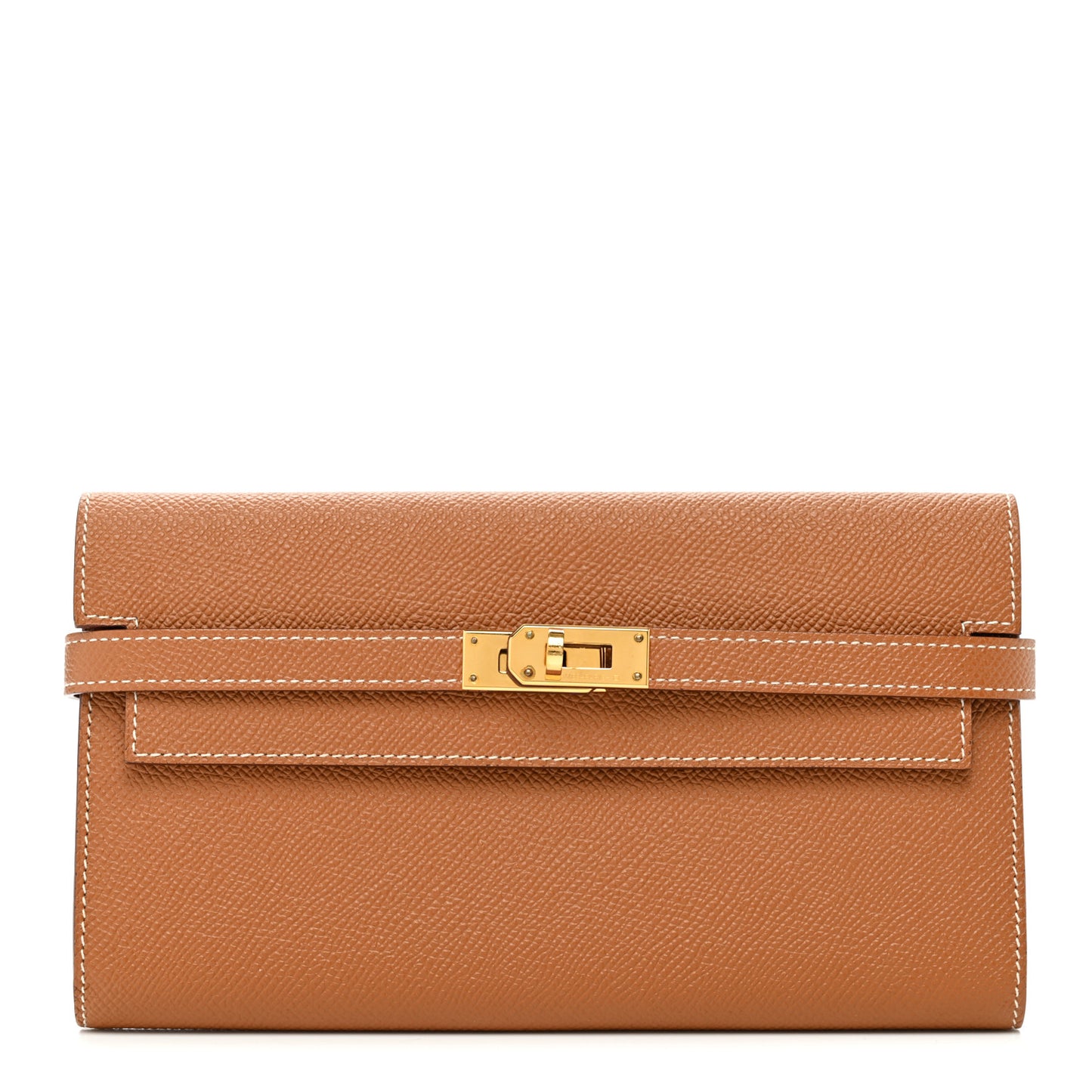 Epsom Kelly Longue Wallet Gold