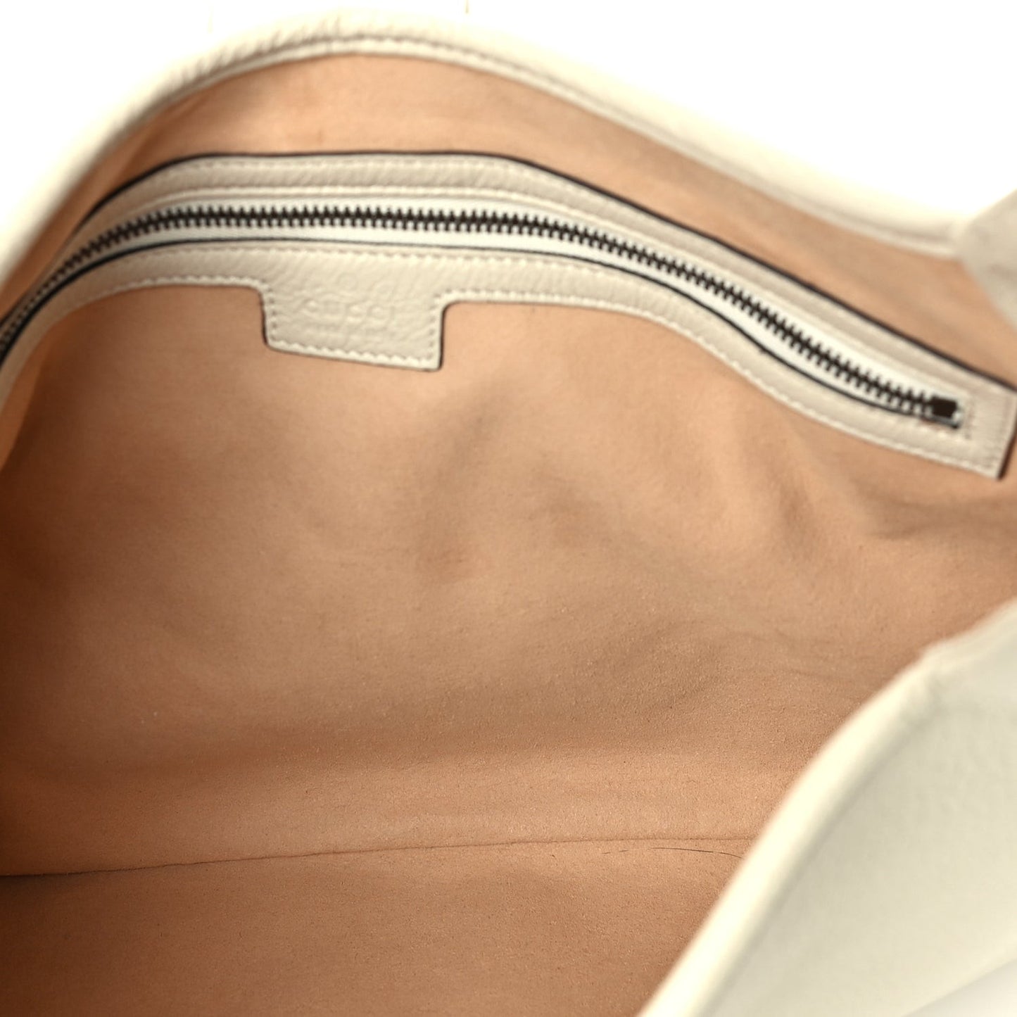 Goatskin Medium Aphrodite Shoulder Bag Mystic White