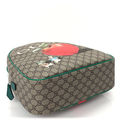 Gucci X Peter Rabbit GG Supreme Monogram Baseballs Web Childrens Backpack Green 3 of 8